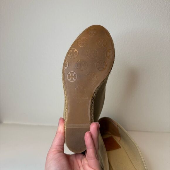 Tory Burch Filipa Wedge Espadrille Size 8 - Picture 8 of 15
